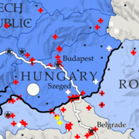 Cover Image for Immigration map - political map with handmade shading