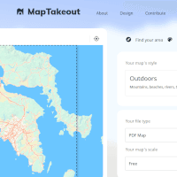 Cover Image for MapTakeout: Web map to PDF